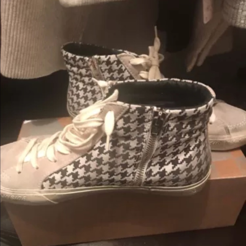 NIB GOLDEN GOOSE LEATHER SUEDE ARGULE SLIDE $595 - Picture 4 of 8